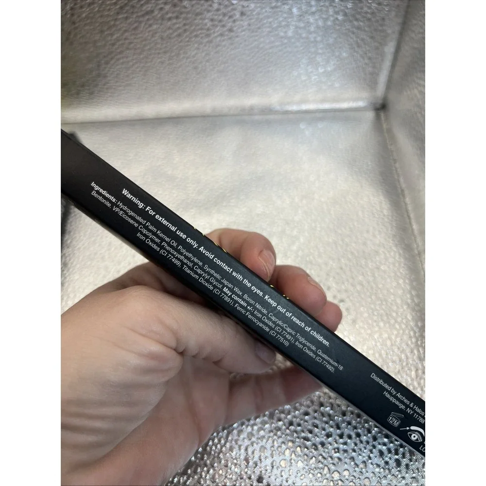 Micro Defining Brow Pencil by Arches & Halos .003oz Eyebrow Pencil, Charcoal